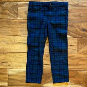 Tea Collection Plaid Slim Chino